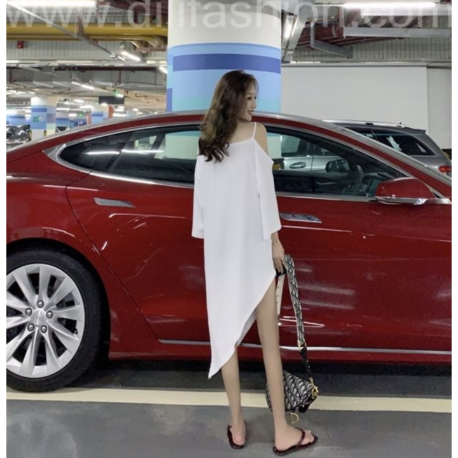 Đầm Nữ Dài Tay Lỡ Quyến Rũ Size Lớn / 37-100kg | BigBuy360 - bigbuy360.vn