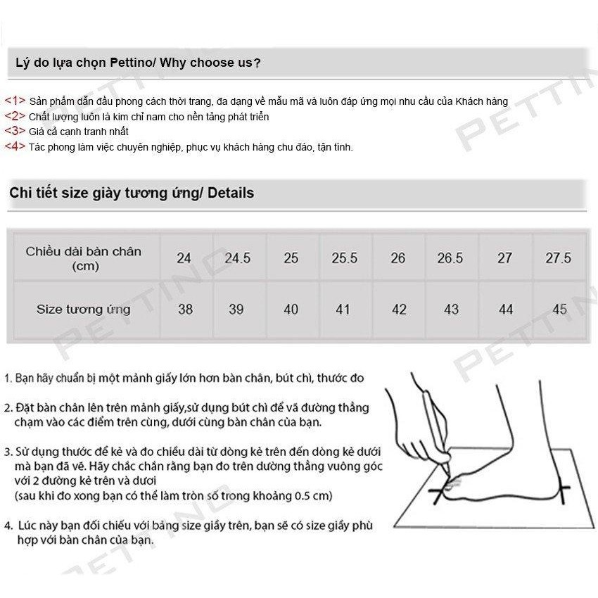 Giày Nam Thể Thao Du Lịch, Phượt PETTINO PS09