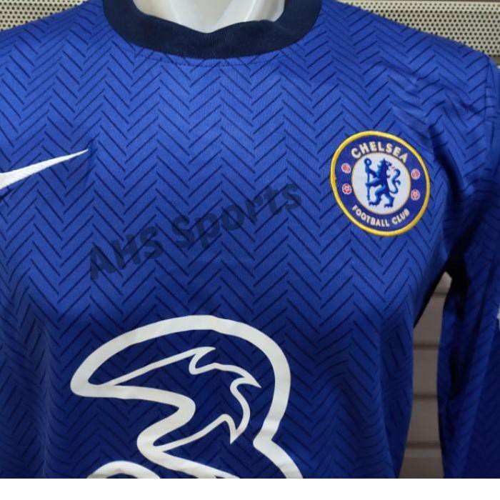 Áo Thun Tay Dài Chelsea Home Ls 20 21 2020 2021