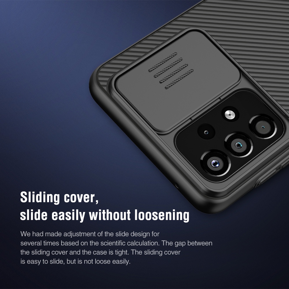 Ốp Điện Thoại NILLKIN Có Nắp Trượt Bảo Vệ Ống Kính Máy Ảnh Riêng Tư Cho Samsung Galaxy A13 A33 F23 F62 M23 M33 M31S M52 M53 M54 M62