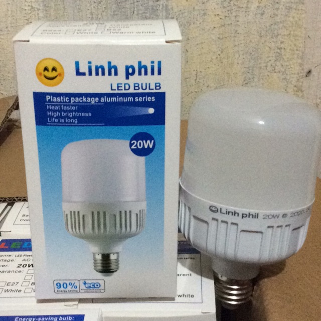 Bóng led trụ 20W Linh Phi