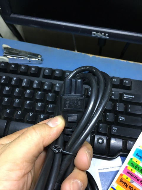 Dây nguồn 2 chấu laptop zin dài 1,2m