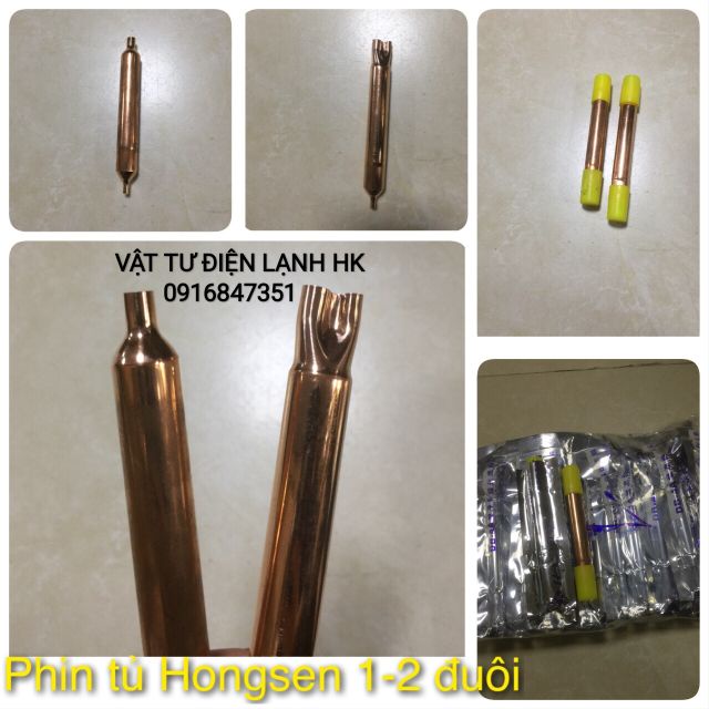 Phin lọc gas tủ lạnh HENGSEN một - hai đuôi 1 - 2 - fin tủ hãng YNECO mianmi 2 đuôi (chọn đúng loại khi đặt hàng)