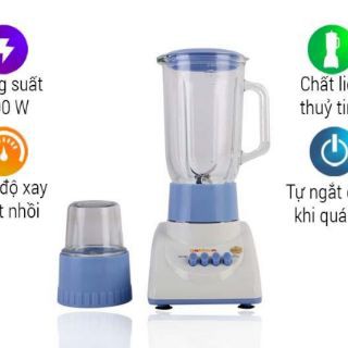 Máy xay sinh tố 2 cối thủy tinh goldsun bl-gty02