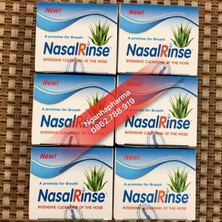 Muối rửa mũi Nasal Rinse (hộp 25 gói)