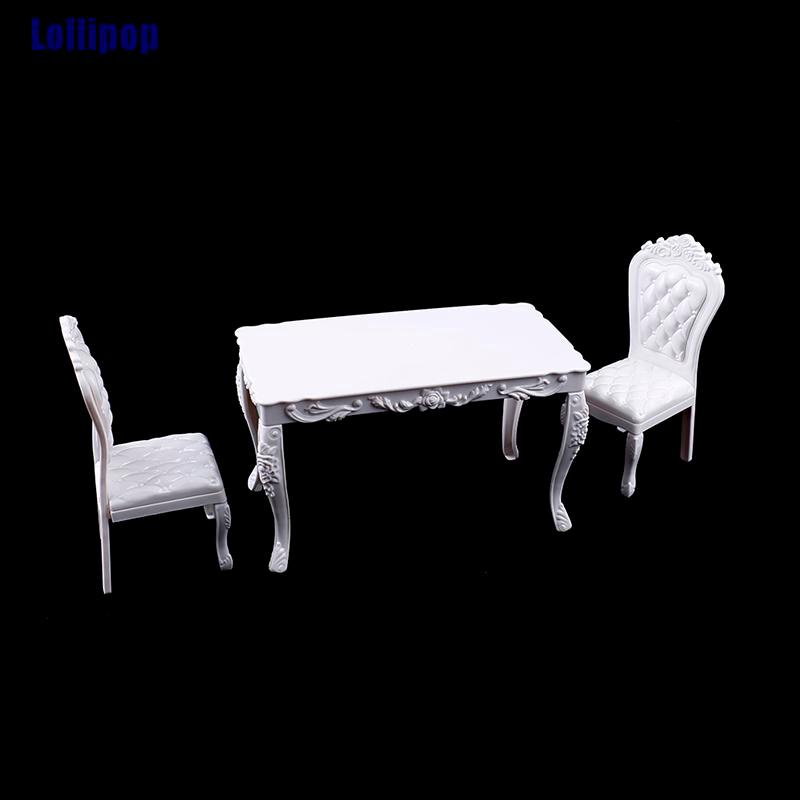 Mô hình bàn/ghế gỗ trang trí nhà búp bê tỉ lệ 1:6 có bán lẻ và bán theo set