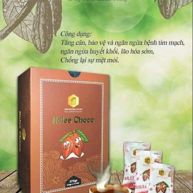 Tăng cân Nalee Choco ca cao