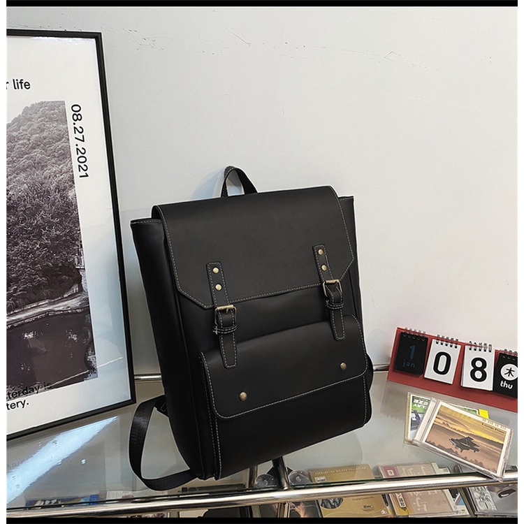 Balo da nam đựng laptop phong cách Hàn Quốc  BQ501