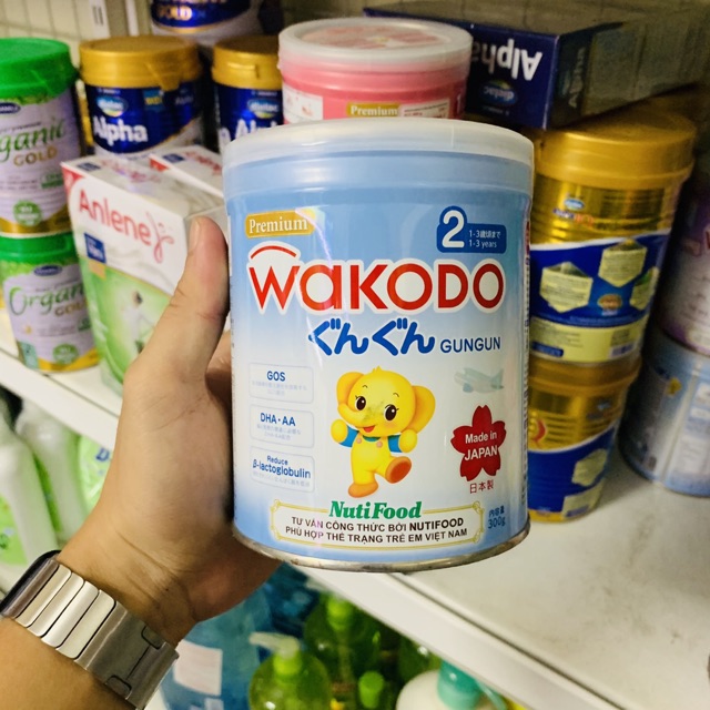 [Sale date T10/2021] Sữa bột Wakodo 300G Nutifood