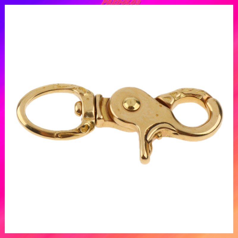 [BigSale] Lobster Clasp Hook Keychain Swivel Trigger Snap Hook Buckle Finding