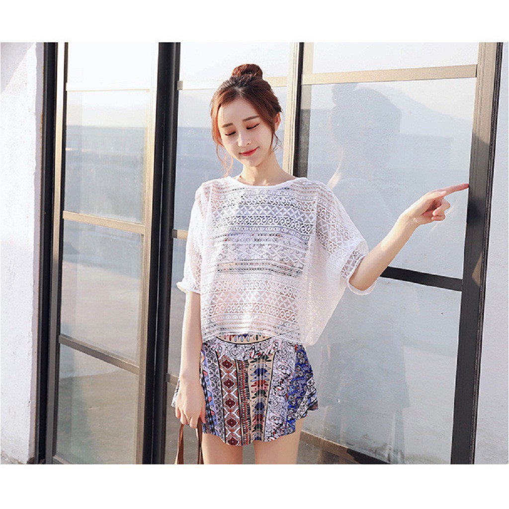 Bikini Set 3 bikini họa tiết thổ cẩm