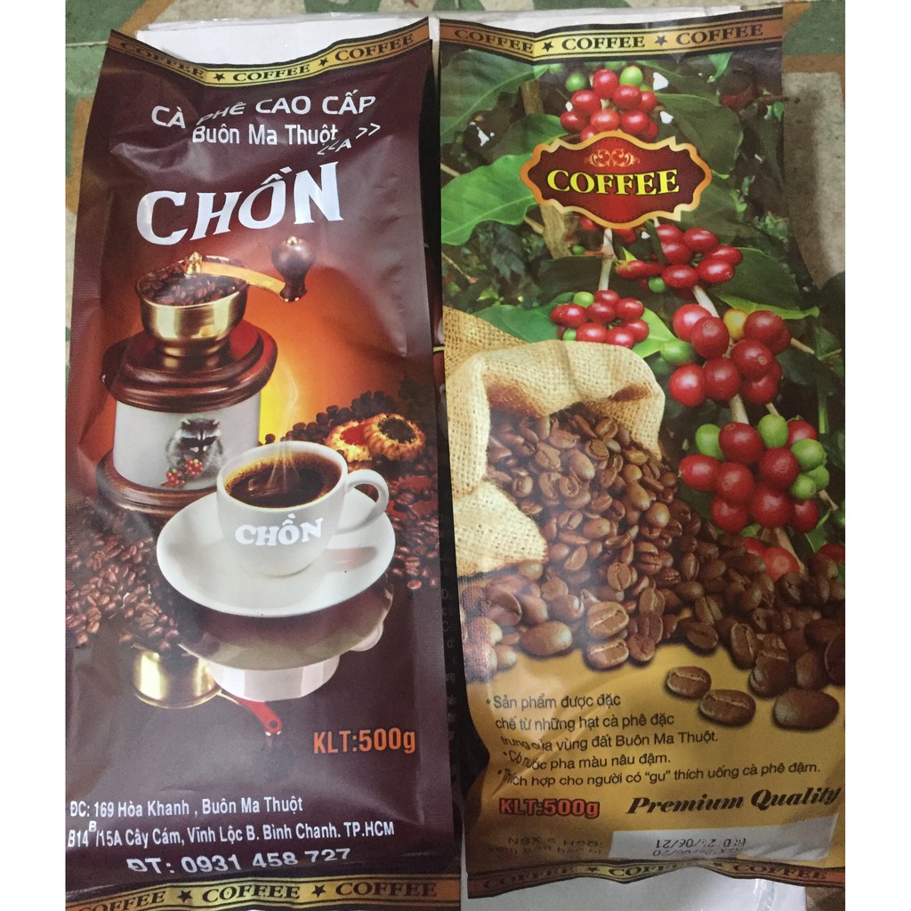 Cà Phê Cao Cấp Buôn Ma Thuột Chồn loại A 500g