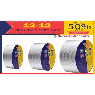 [DÍNH SIÊU CHẮC - SIÊU CHỐNG THẤM] Băng keo chống thấm Nhật Bản SAKYSE băng keo siêu chống thấm, dột, vá lỗ thủng 5M-5CM
