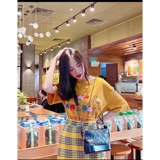 Set caro áo váy rời