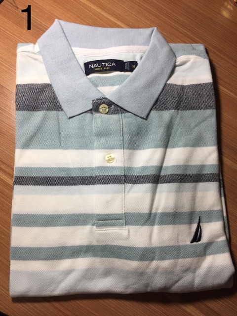 NAUTICA áo thun cá sấu VNXK xuất xịn kiểu polo