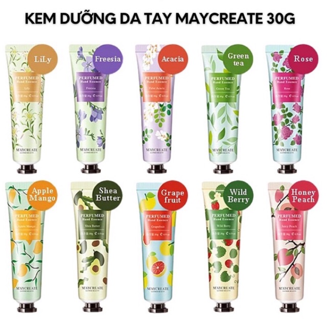 Kem dưỡng da tay MAYCREATE 30gr