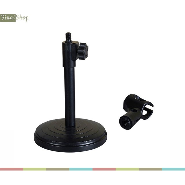 [Mã ELHACE giảm 4% đơn 300K] Chân đế micro để bàn Microphone Stand (Đen)