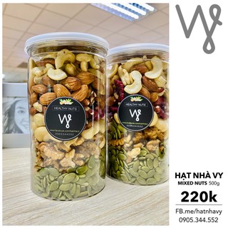 500g Mixed 6 loại hạt / Mixed Nuts