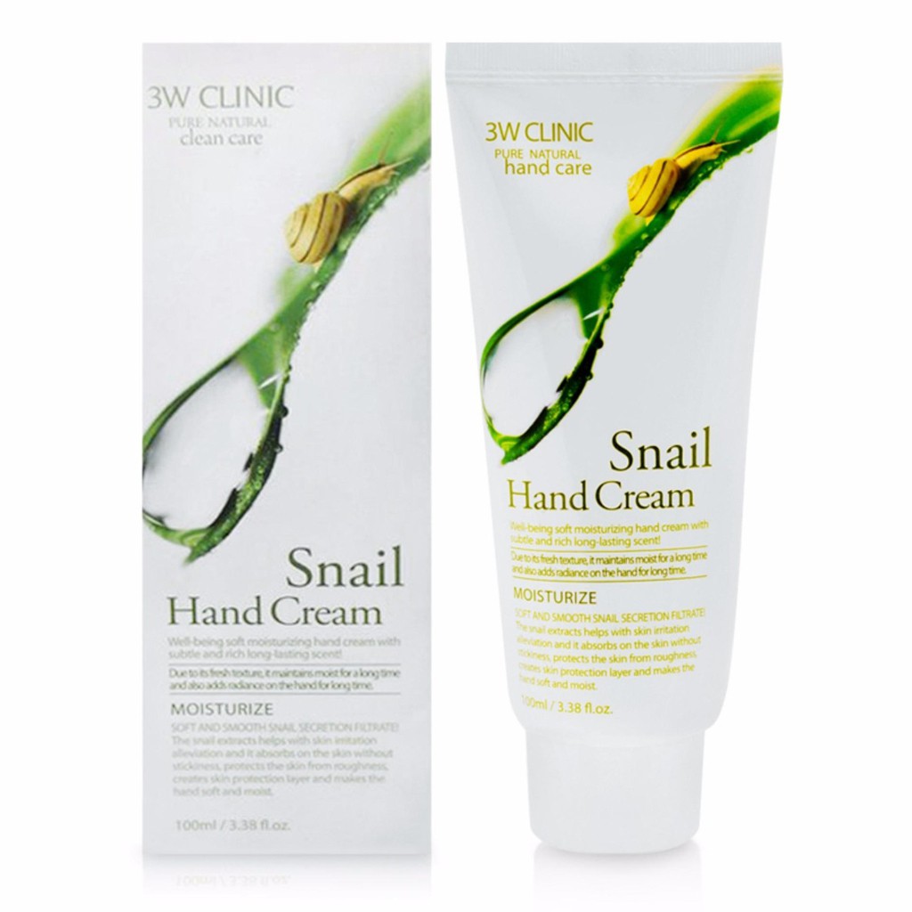 [Mã COSDAY giảm 8% đơn 150K] Kem dưỡng da tay 3W Clinic Hand Cream 100ml chính hãng Hàn Quốc - QM Beauty