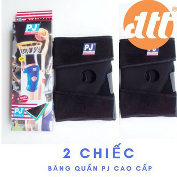 [HÀNG CHUẨN 360] Băng bảo vệ đầu gối PJ PJ-758A cao cấp (Xanh đen) 2 chiếc