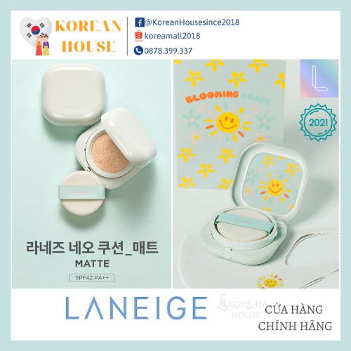 [Chính hãng][Quà tặng] PHẤN NƯỚC CHE PHỦ CAO LANEIGE NEO CUSHION☆MATTE | BigBuy360 - bigbuy360.vn