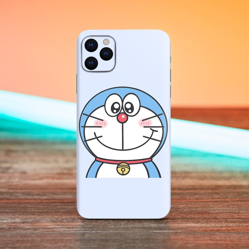 Miếng Dán Skin Điện Thoại In Hình Doremon 3 Cho Iphone 7/ 8/ X/ XS/ 11/ 11 Pro Max Và Các Dòng Máy Android