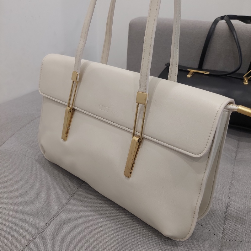 Túi Khoác Vai Thời Trang Da Mềm Kẹp Nách Nút Hít Không Gian Sử Dụng Lớn Cidu CD21