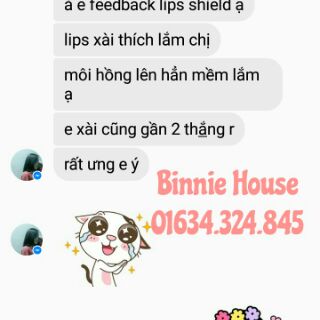 LIPS SHIELD- MẶT NẠ LÀM HỒNG MÔI- TỰ TAY LÀM HẾT