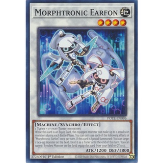 Thẻ bài yugioh morphtronic earfon - pote-en096 - common 1st edition