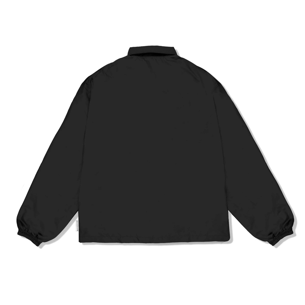 Áo khoác dù đen BLVCK - Tiny logo thêu nổi | BLACK