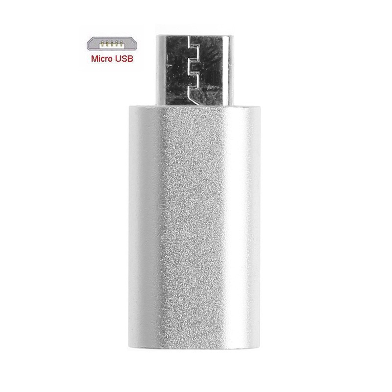 warm 8-Pin Lightning Female To Micro USB Male Adapter Converter For Android Phone