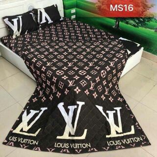 Bộ chăn ga gối hè 5 món combo 2 bộ