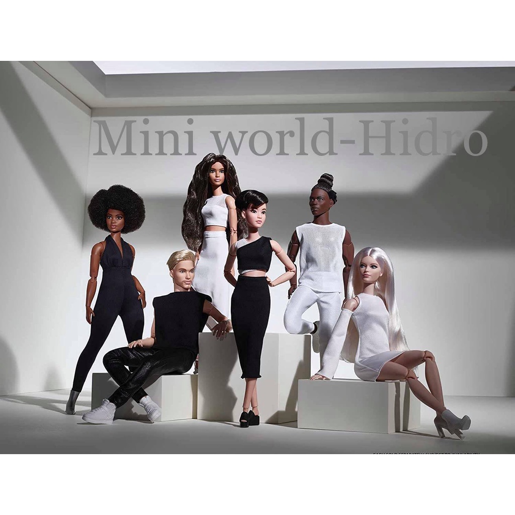 Búp bê Barbie Signature full khớp chính hãng Looks 2021 Susan