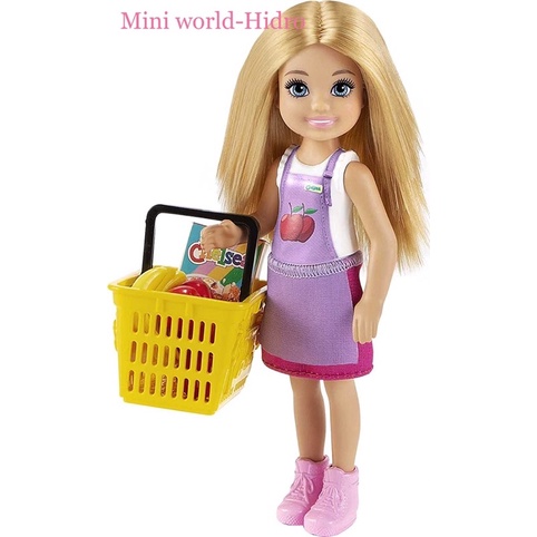 Playsets siêu thị mini búp bê Barbie Chelsea can be anything chính hãng.