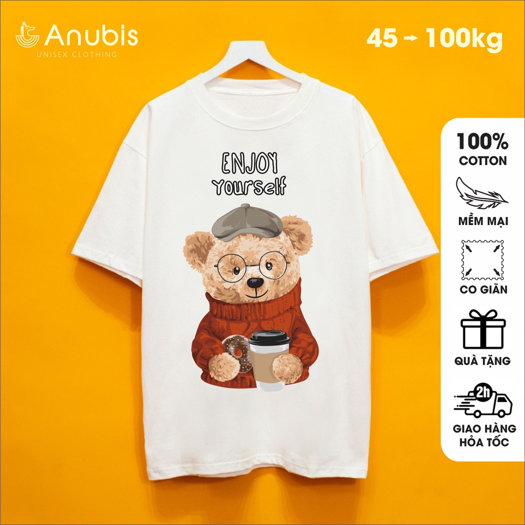 Áo Thun Unisex Teddy Thư Giãn Anubis Store