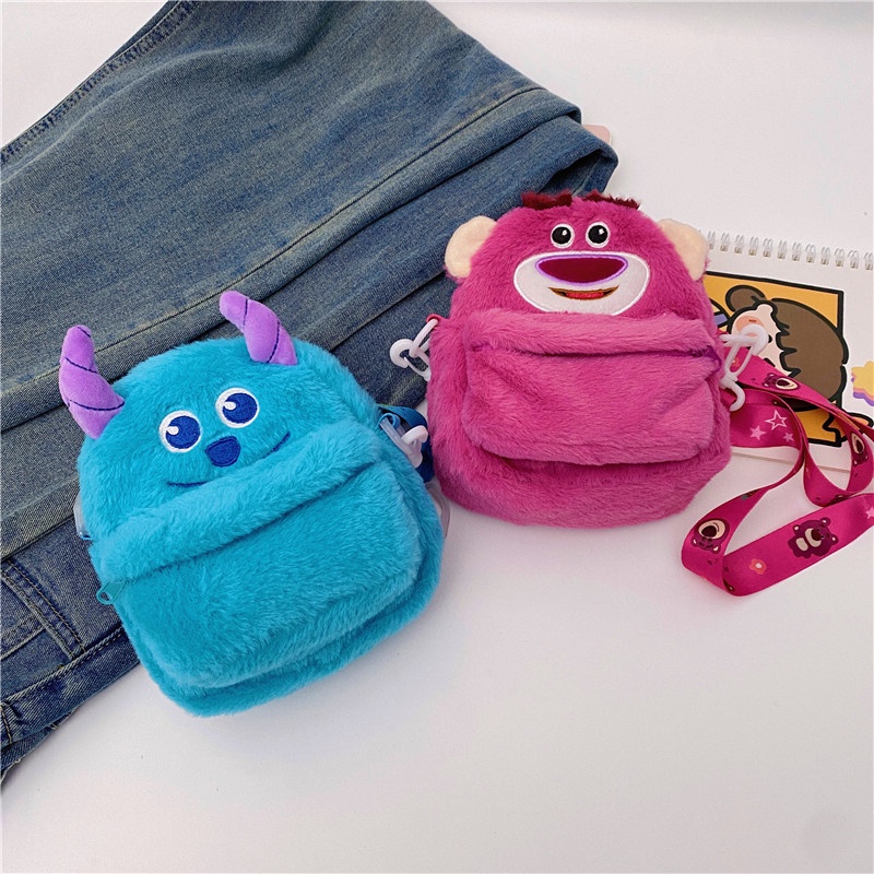 Ag Toy Story Lotso Sally Túi Đeo Vai Hình Búp Bê Nhồi Bông Thời Trang Dùng Làm Quà Tặng Cho Bạn Gái