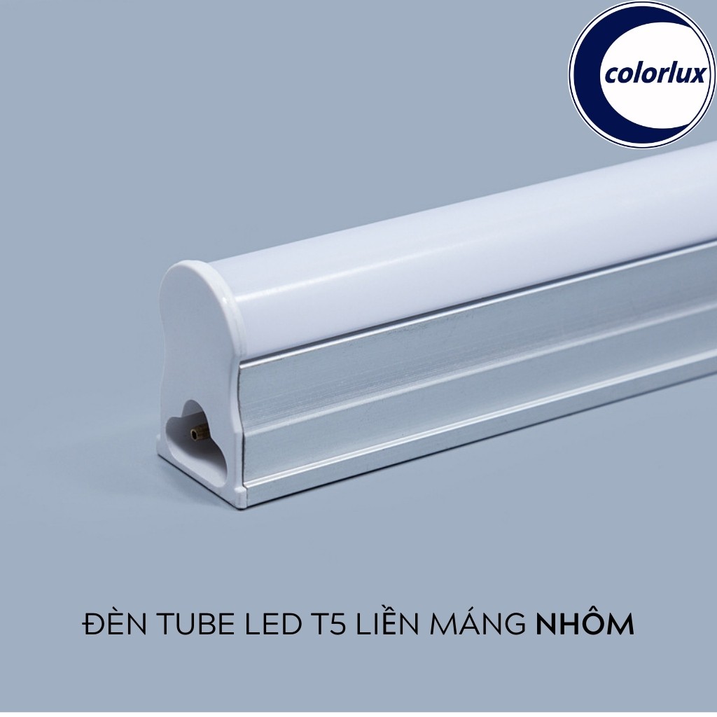 Combo 5 Đèn Tuýp LED Hắt Liền Máng T5 COLORLUX 0,6M-1,2M Ánh Sáng Trắng- Vàng #T5 | BigBuy360 - bigbuy360.vn