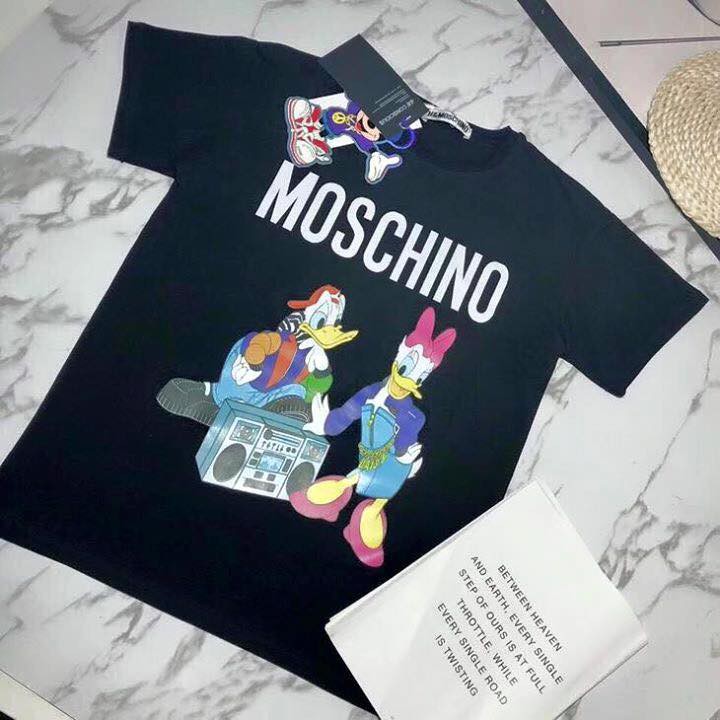 Áo thun ngắn tay MOSCHINO xuất xịn