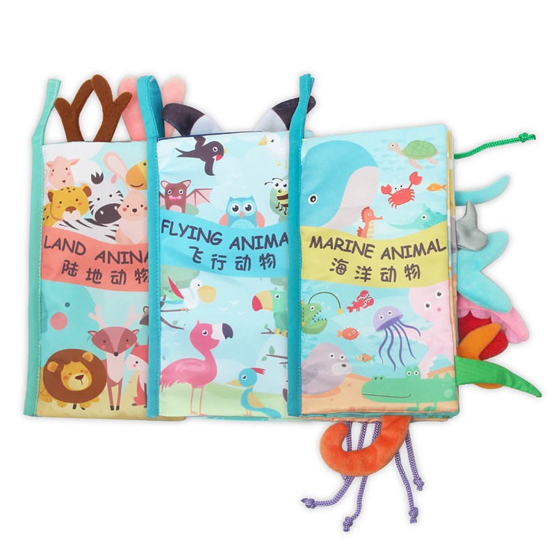 Sách Vải HDY Hỗ Trợ Giáo Dục Sớm Dành Cho Bé Từ 0-3 Tuổi