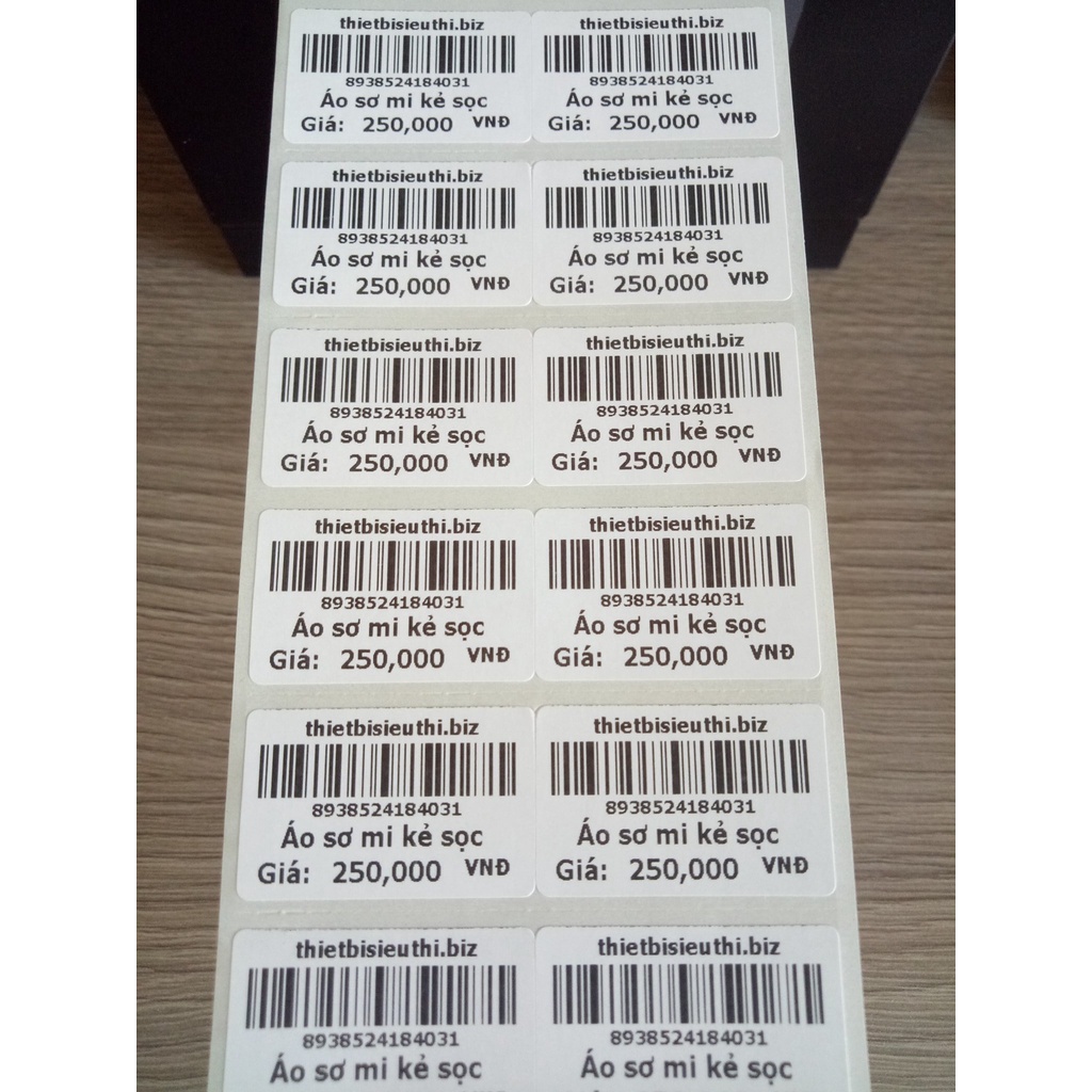 Decal in tem mã vạch nhiệt 35x22