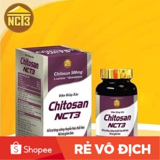 Giảm cân viên giáp xác Chitosan Nct3 hiệu quả