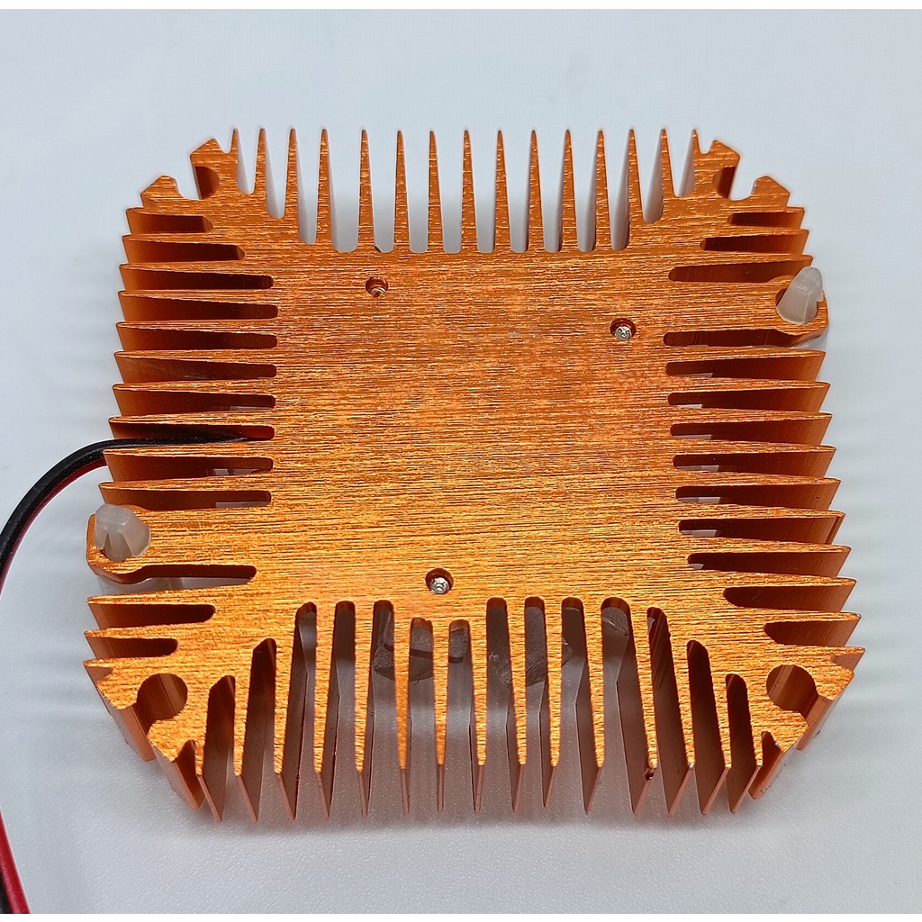 Quạt tản nhiệt sẵn đế nhôm phẳng 55x55x12mm 12VDC New cho chip cầu nam, hoặc nhiều chức năng