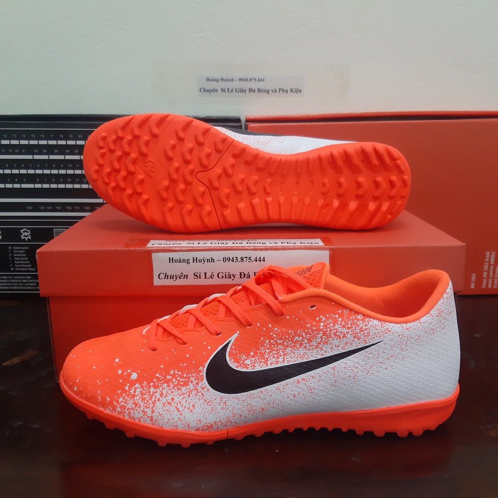 SALE 12-12 Giày đá bóng Mercurial VaporX XII Academy TF cam trắng : ³