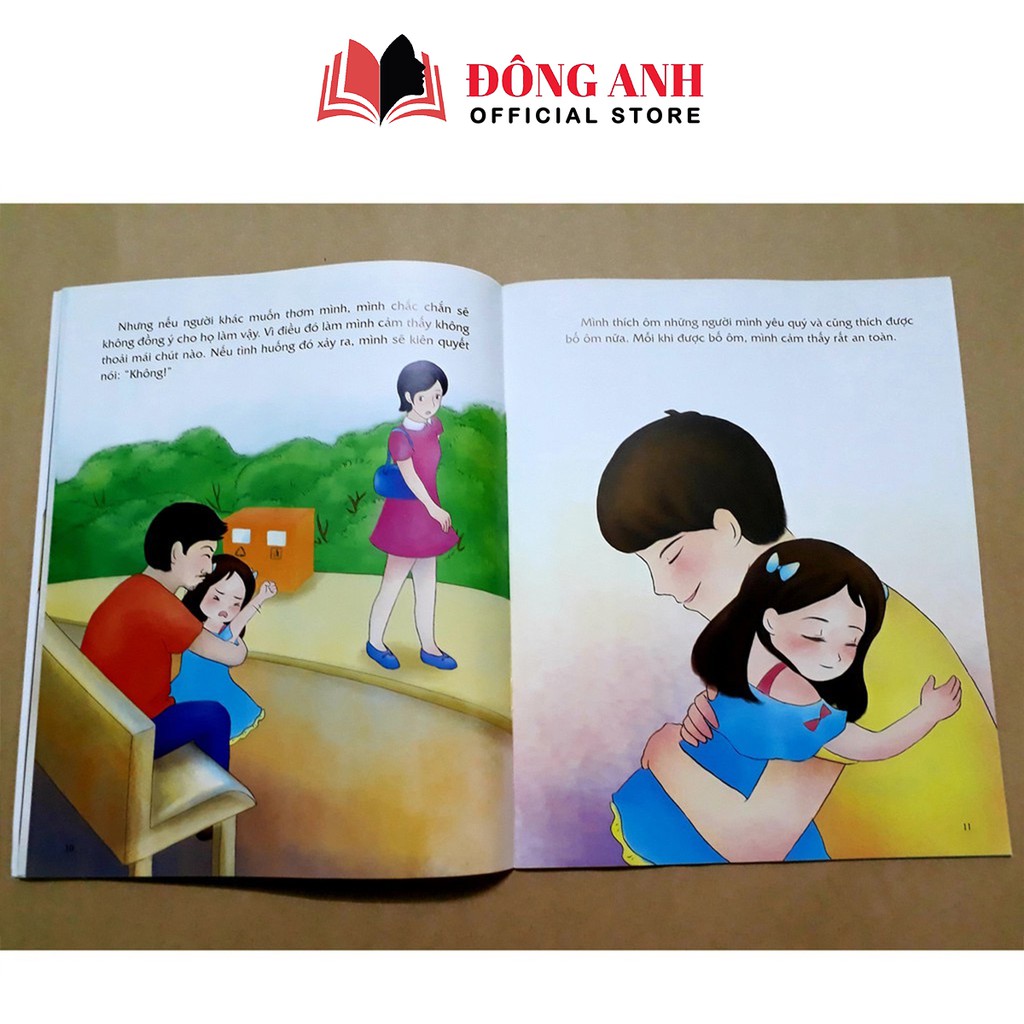 Sách - Combo 4 cuốn Giáo Dục Giới Tính Và Nhân Cách dành cho bé gái từ 5-12 tuổi