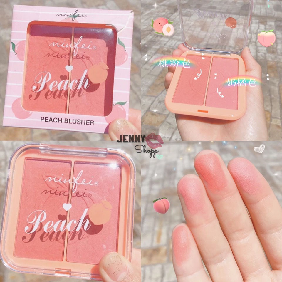 Phấn Má Hồng Ninfei Peach Blusher