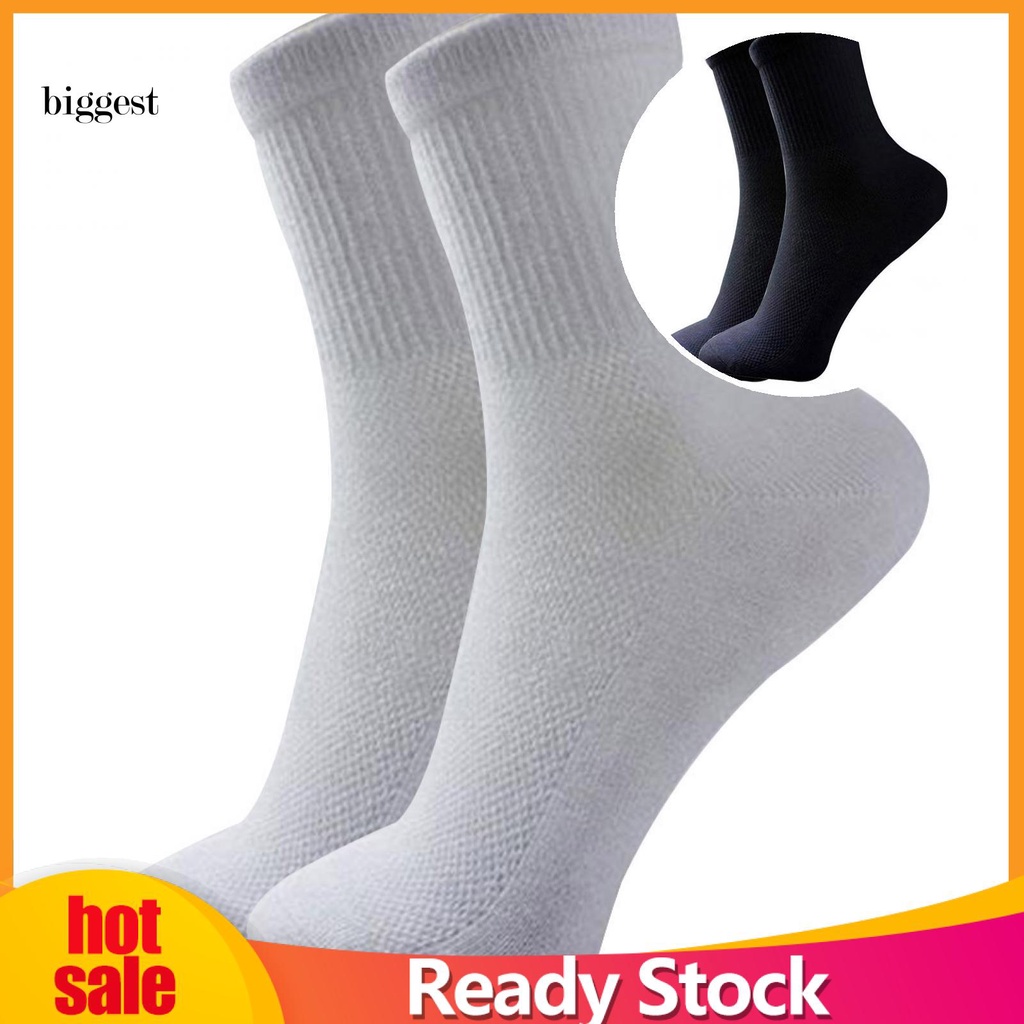 1 đôi vớ cotton mềm mại phong cách thể thao cho nam