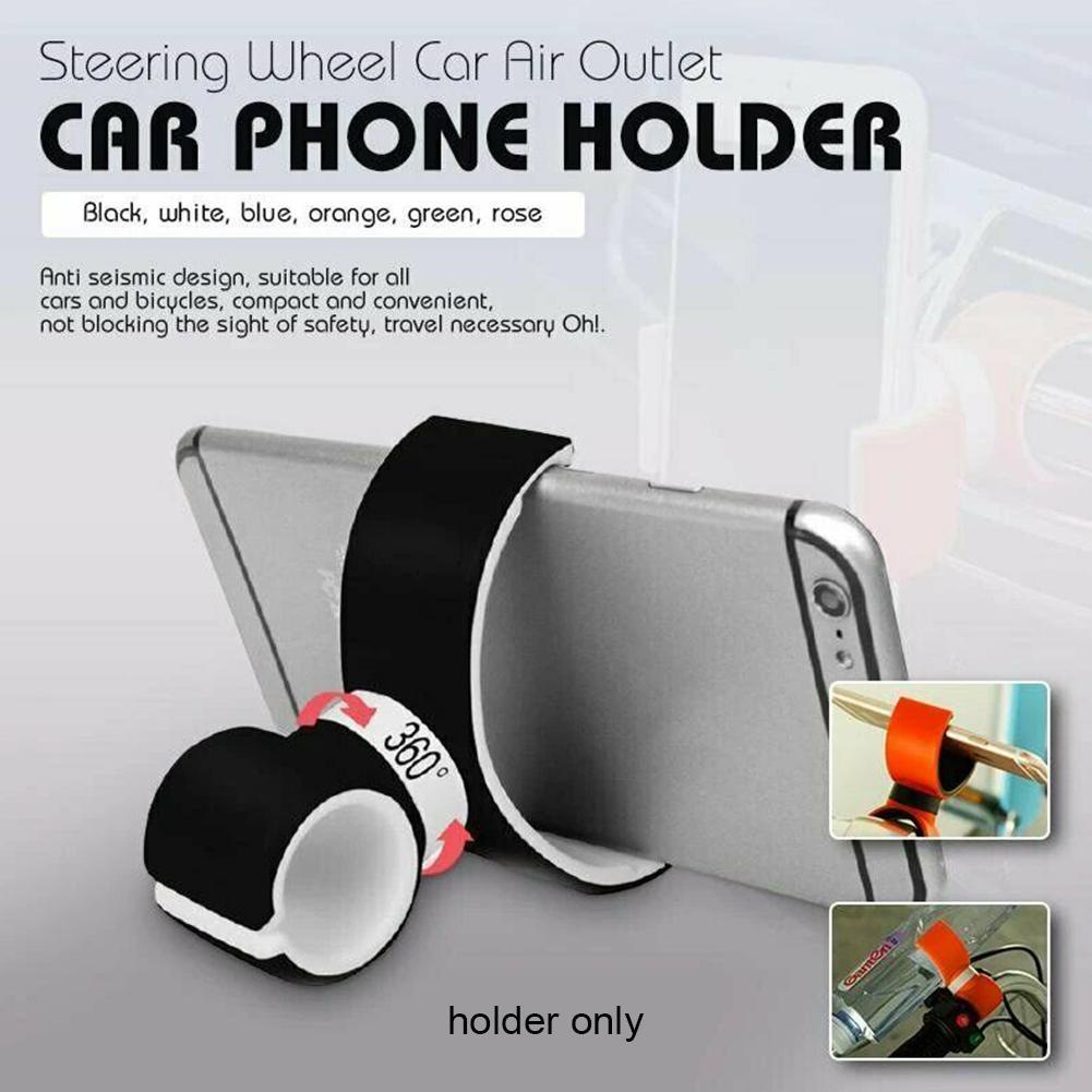 Giá Đỡ Kẹp Điện Thoại Xoay 360 Độ Đa Năng Trên Xe Đạp W6O5