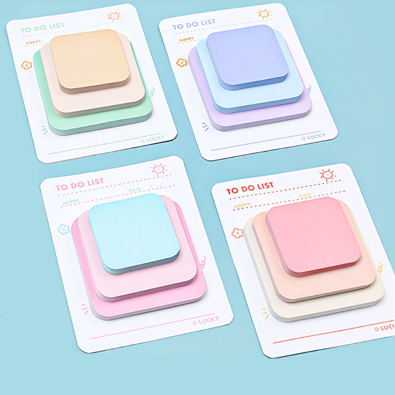 Set 90 Tờ Giấy Ghi Chú Nhiều Màu Sắc Cho Học Sinh