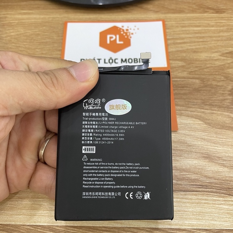 PIn Xiaomi redmi note 8 Pro Mã BM4J Lehehe Chất lượng cao