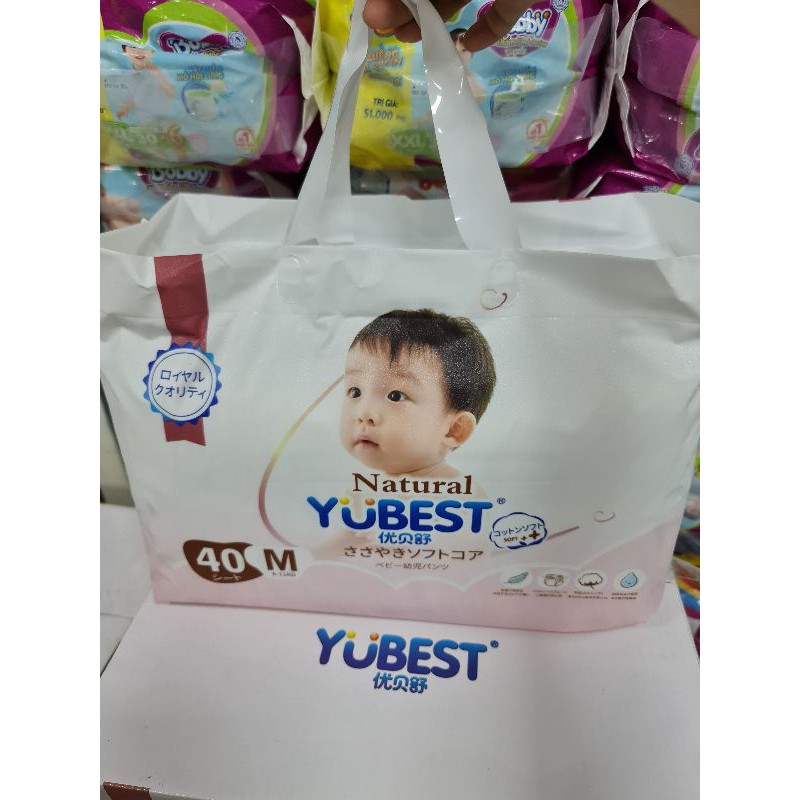 Bỉm Yubest angel dán/quần nội địa Trung S90/M84/L78/XL72